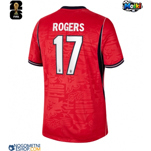 Moški Nogometni dresi Anglija Morgan Rogers #17 Gostujoči SP 2026 Kratek Rokav